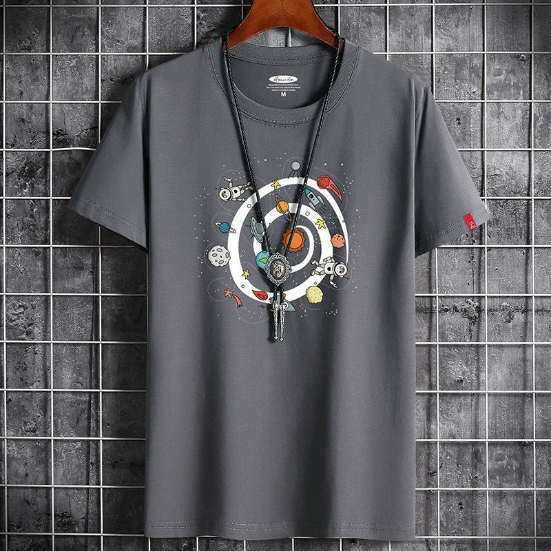 Men's Summer Cotton T-Shirt - Amazing Streetwear Tee