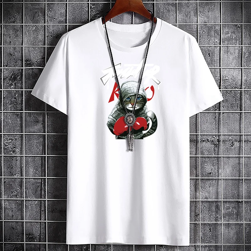 Men's Graphic Print T-Shirt - High Quality Harajuku Tee
