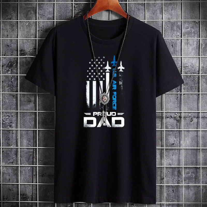 Men's Summer Cotton T-Shirt - Casual Breathable Tee