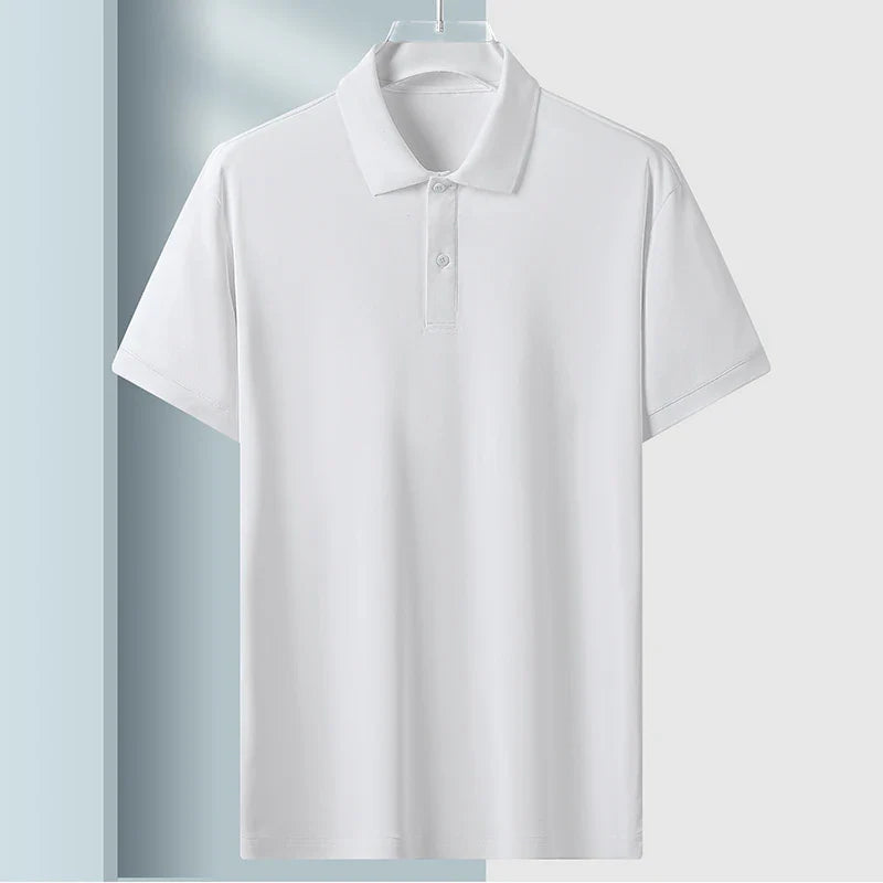 Men's Summer Polo T-Shirt - Simple & Breathable Tee