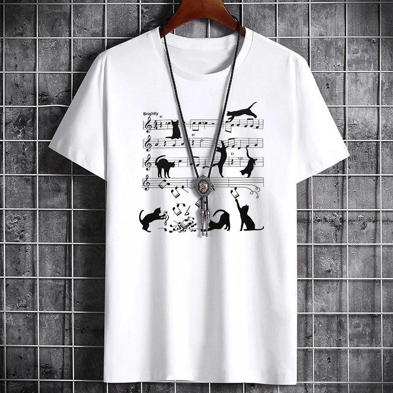 Men's Cotton T-Shirt - Comfortable Summer Gym Wear