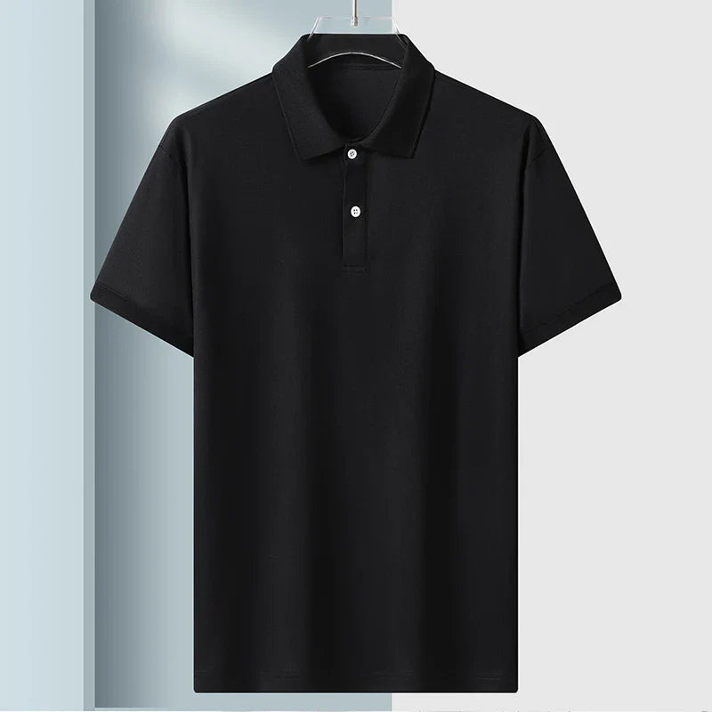 Men's Summer Polo T-Shirt - Simple & Breathable Tee