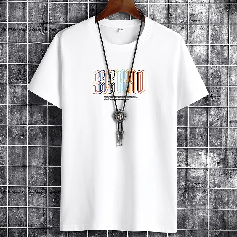 Men's Summer T-Shirt - Harajuku Hip Hop Streetwear