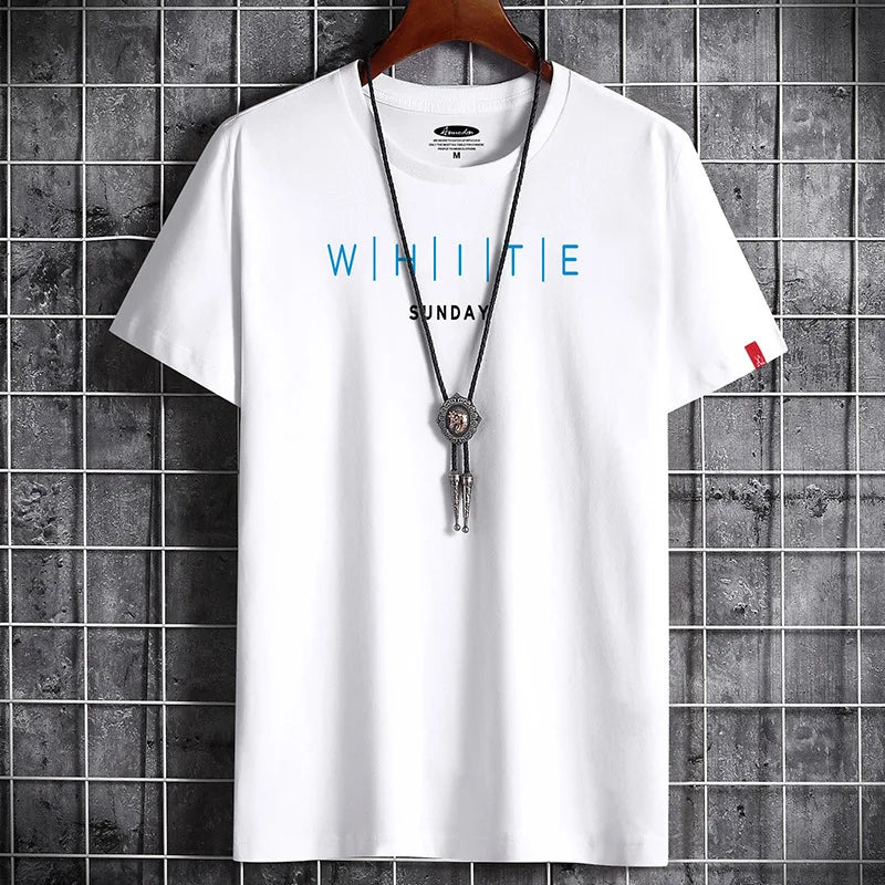 Men's Summer T-Shirt - Manga Gym Harajuku Streetwear Tee