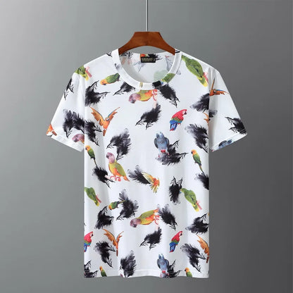 Men's Summer T-Shirt - Stylish Streetwear Hip Hop Tee