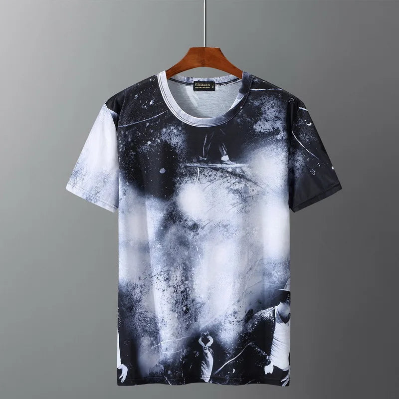 Men's Summer T-Shirt - Stylish Streetwear Hip Hop Tee