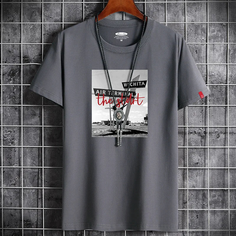 Men's Summer Fitness T-Shirt - Anime Goth Punk Tee S-6XL