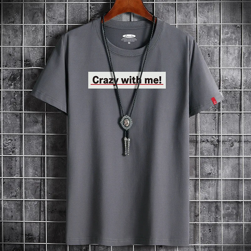Men's Summer Fitness T-Shirt - Stylish Streetwear Tee