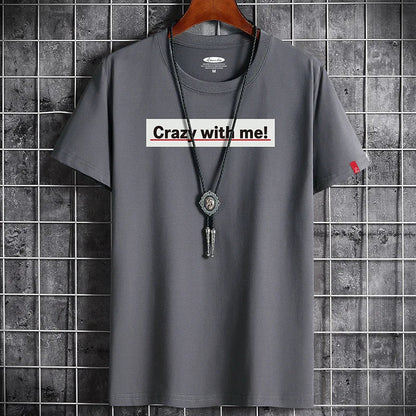 Men's Summer Fitness T-Shirt - Stylish Streetwear Tee