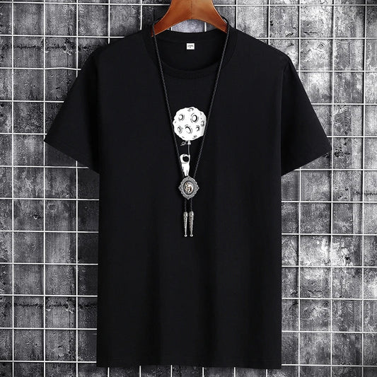 Men's Summer Cotton T-Shirt - Casual Breathable Tee