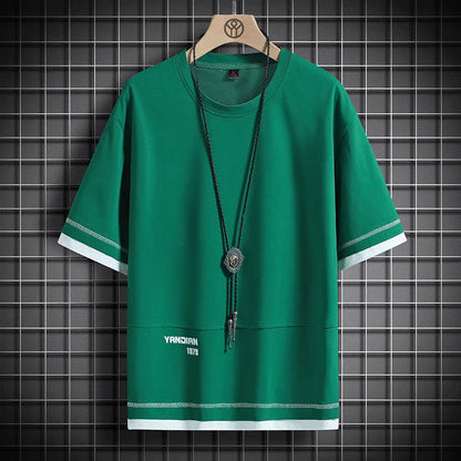 Men's Hip Hop Streetwear T-Shirt - Casual Summer Wear