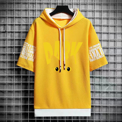 Men's Winter Style Hooded T-Shirt - Harajuku Fashion