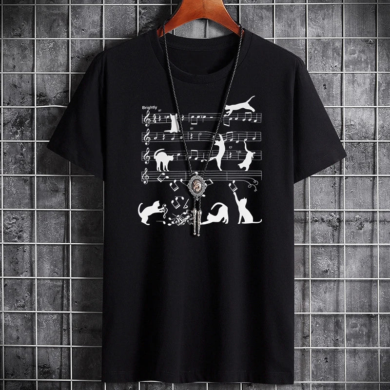 Men's Cotton T-Shirt - Comfortable Summer Gym Wear
