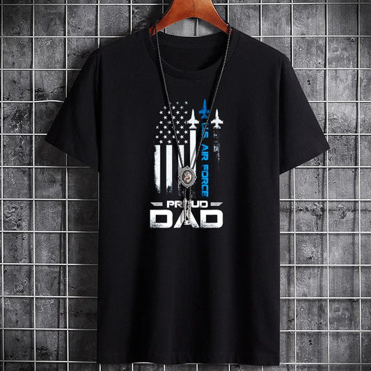 Men's Summer Cotton T-Shirt - Casual Breathable Tee