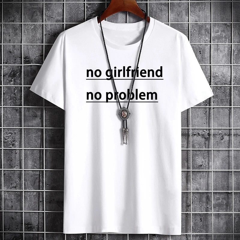 Men's Summer Cotton T-Shirt -  Casual Streetwear Sport Tee
