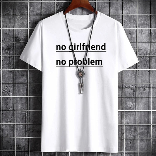 Men's Summer Cotton T-Shirt -  Casual Streetwear Sport Tee
