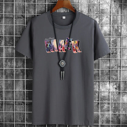 Men's Summer Cotton T-Shirt - Harajuku Gym Streetwear Tee
