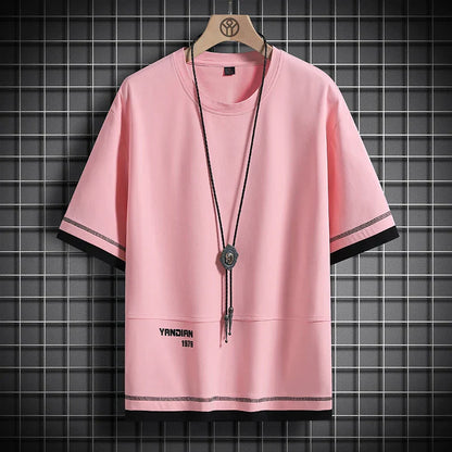 Men's Hip Hop Streetwear T-Shirt - Casual Summer Wear
