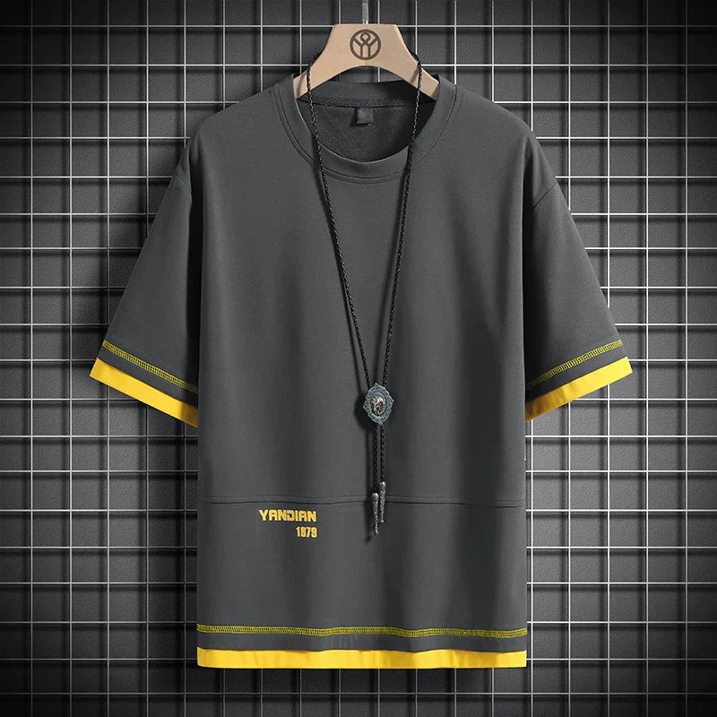 Men's Hip Hop Streetwear T-Shirt - Casual Summer Wear