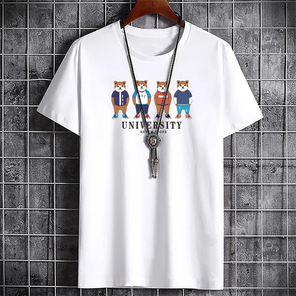 Men's Graphic Print T-Shirt - Harajuku CrossFit Fashion Tee