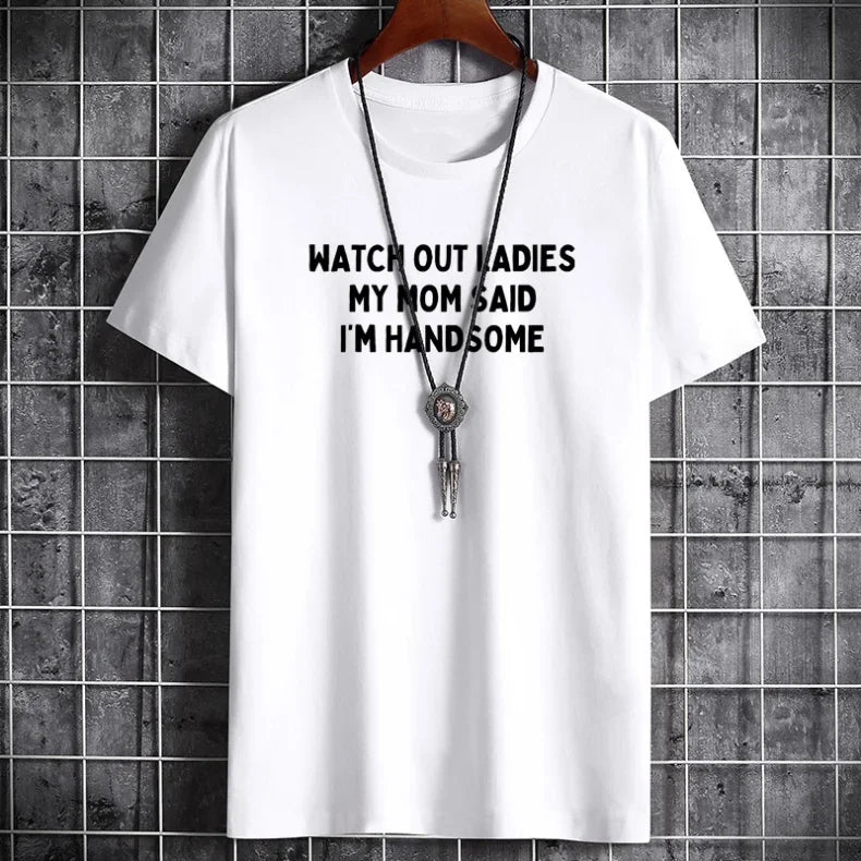 Men's Summer Cotton T-Shirt - Comfortable Short Sleeve Top