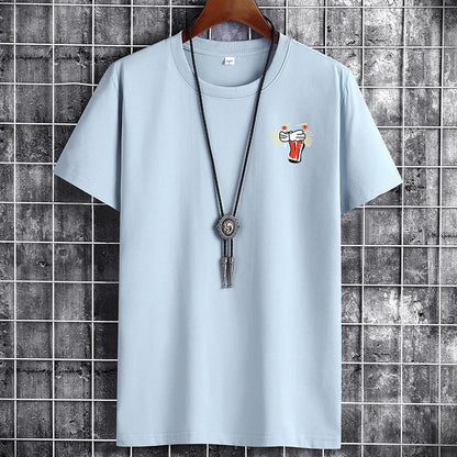 New Men's Fashion T-Shirt - Sporty Hip Hop Summer Tee