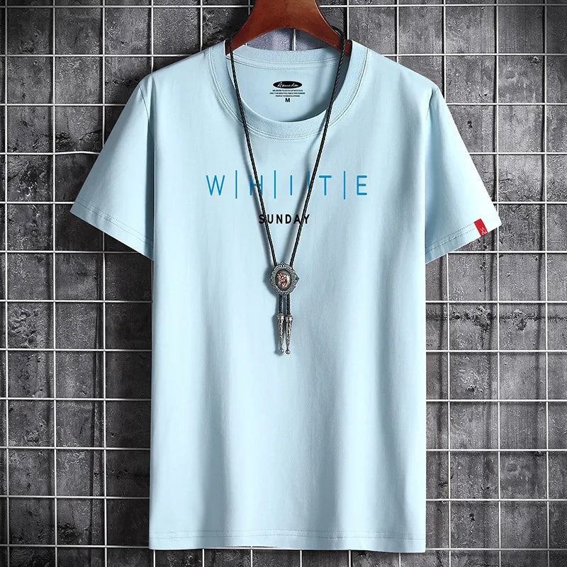Men's Summer T-Shirt - Manga Gym Harajuku Streetwear Tee