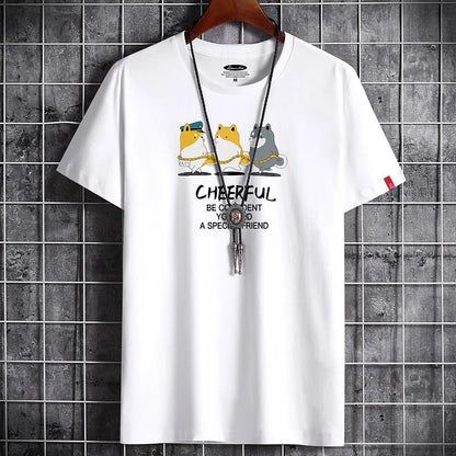 Men's Summer T-Shirt - Manga Gym Streetwear Harajuku Top