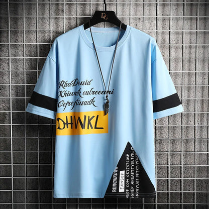 Men's Summer T-Shirt - Korean Fashion Harajuku Graphic Tee