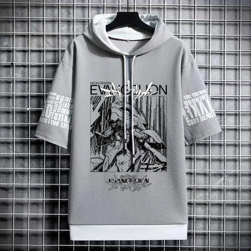 Men's Winter Hooded T-Shirt - Harajuku Street Fashion