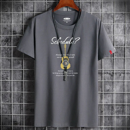 Men's Summer Graphic T-Shirt - Stylish Breathable Tee