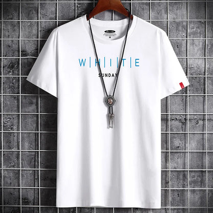 Men's Summer T-Shirt - Manga Gym Harajuku Streetwear Tee