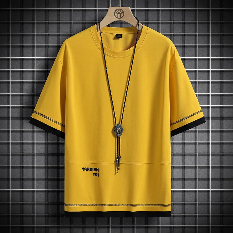 Men's Hip Hop Streetwear T-Shirt - Casual Summer Wear