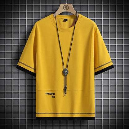 Men's Hip Hop Streetwear T-Shirt - Casual Summer Wear